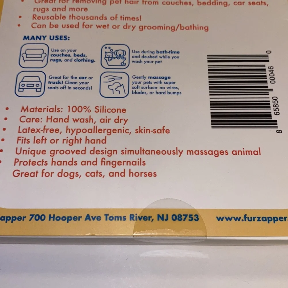 NEW fur zapper glove